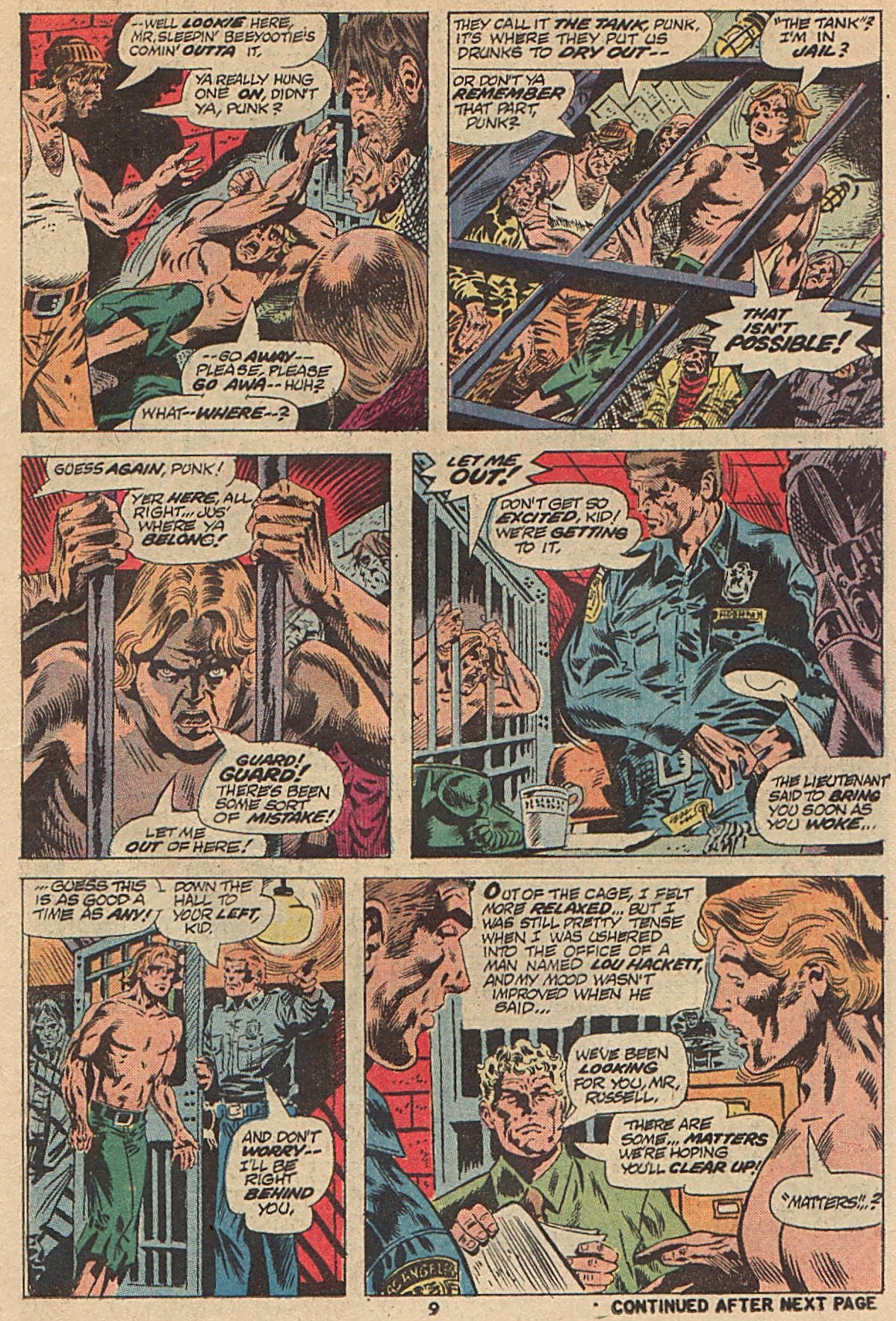Read online Werewolf by Night (1972) comic -  Issue #9 - 8