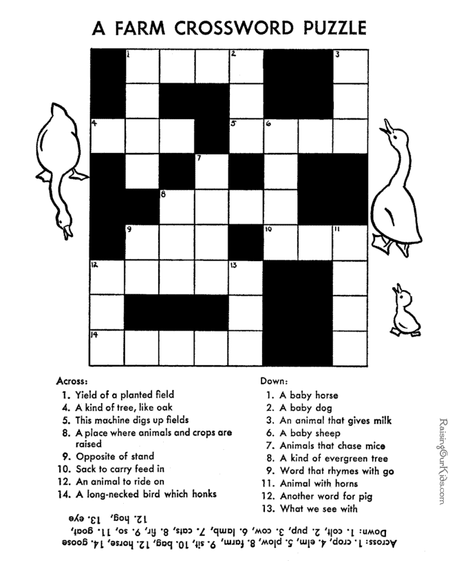 Formatting academic papers crossword puzzle answers