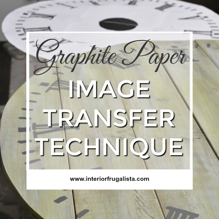 Image Transfer Technique With Graphite Paper Interior Frugalista