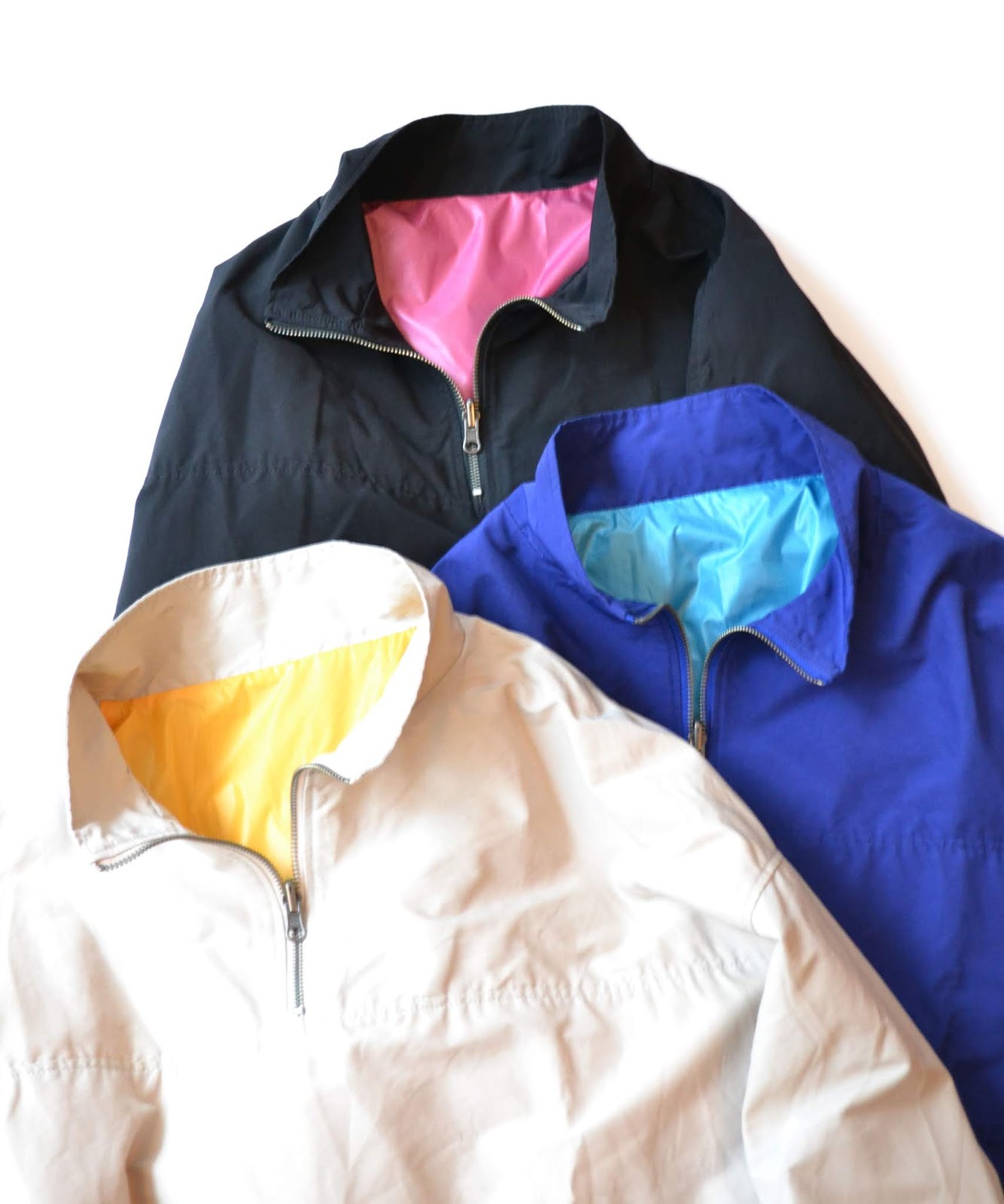 wonderland / ワンダーランド「half zip blouson」 - input staff blog
