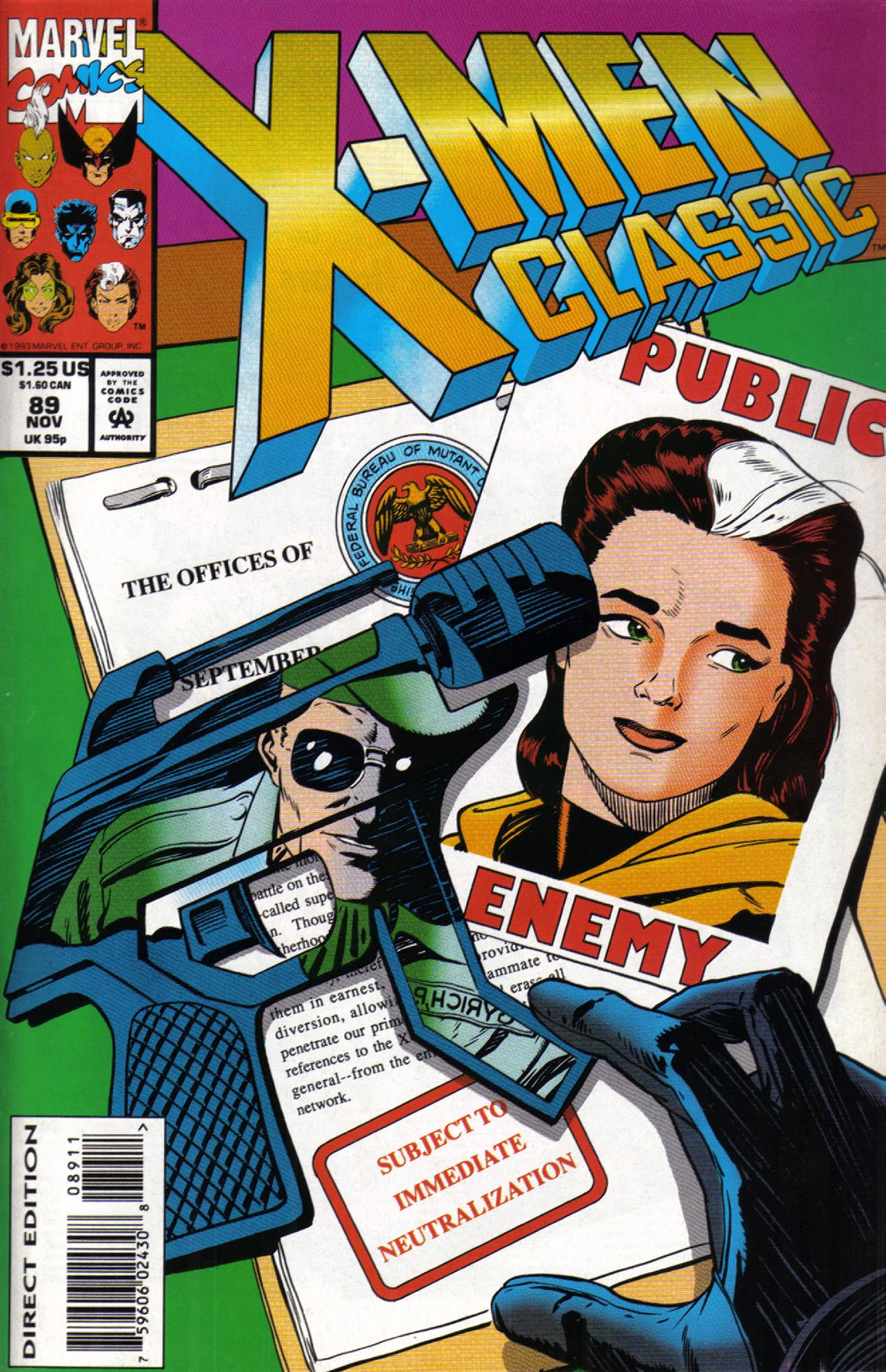 Read online X-Men Classic comic -  Issue #89 - 1