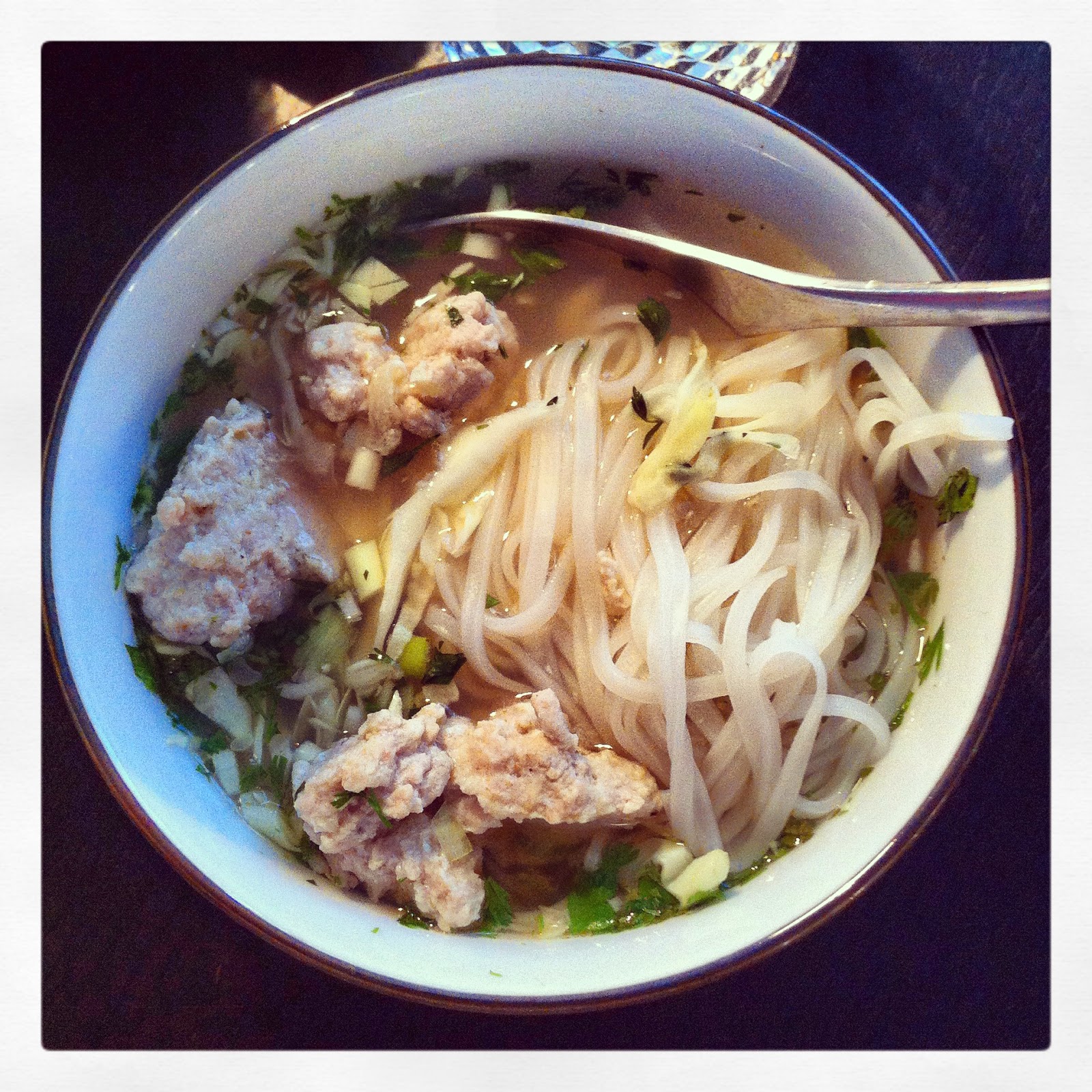 Thai Nudelsuppe