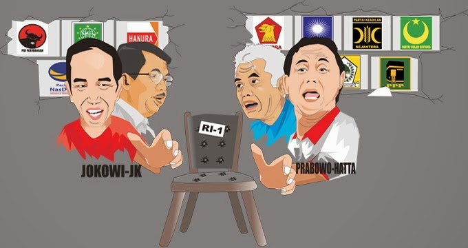 Capres 2014 Jokowi JK VS Prabowo Hatta