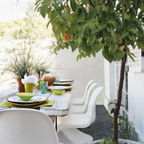 Dekorasyon, bahçe, mobilya, halı Balkon Döşeme