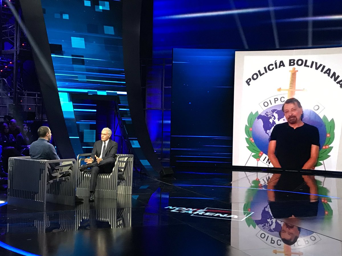 Ministro italiano en un programa de televisión confirmando la extradición de Battisti / TWITTER