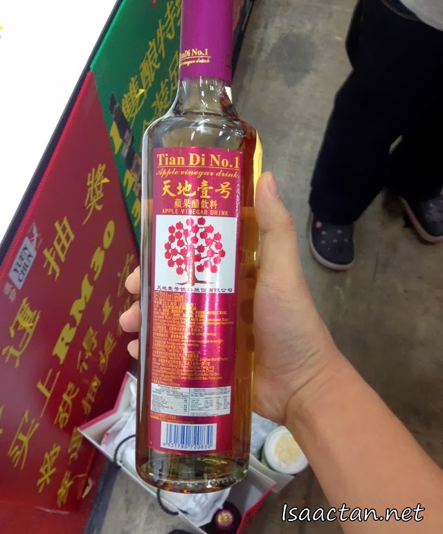 One whole bottle of Tian Di No. 1 for good health