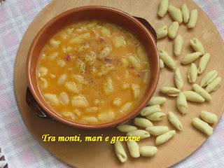 Fagioli cannellini e cavatelli