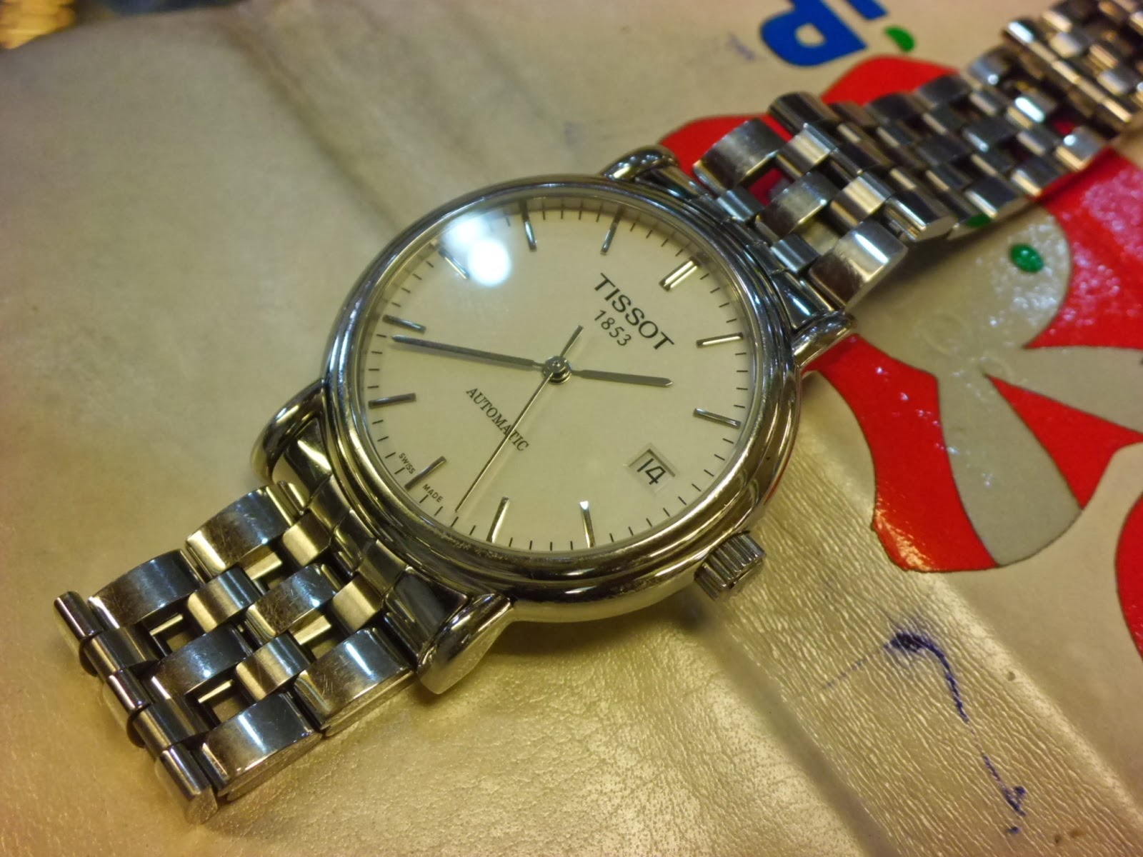 wismasarjana JAM TANGAN TISSOT AUTOMATIC ORIGINAL STAINLESS JV 219