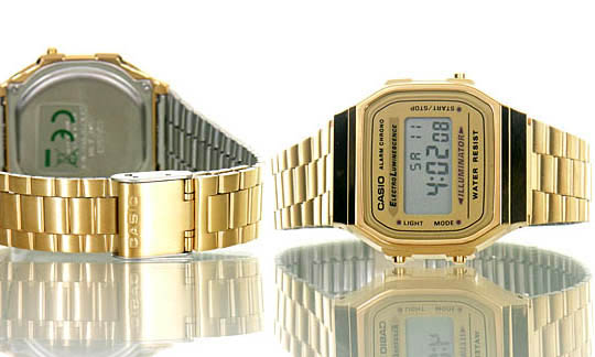 Stainless Steel Casio Gold Watch | SmoothStreet