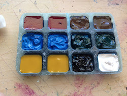 watercolor diy palette travel mostly confused