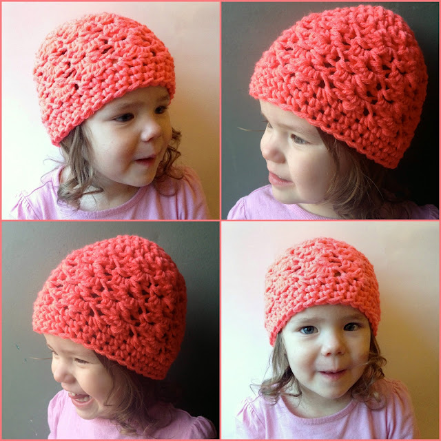 5 Little Monsters Textured Toddler Beanie Free Crochet Pattern