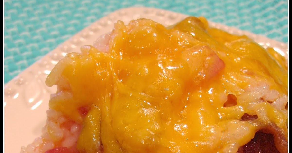 cookin' up north Monday's with Mom..Spanish Rice Hotdish