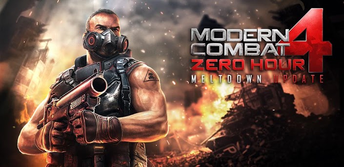 لعبة Modern combat 4 مهكرة