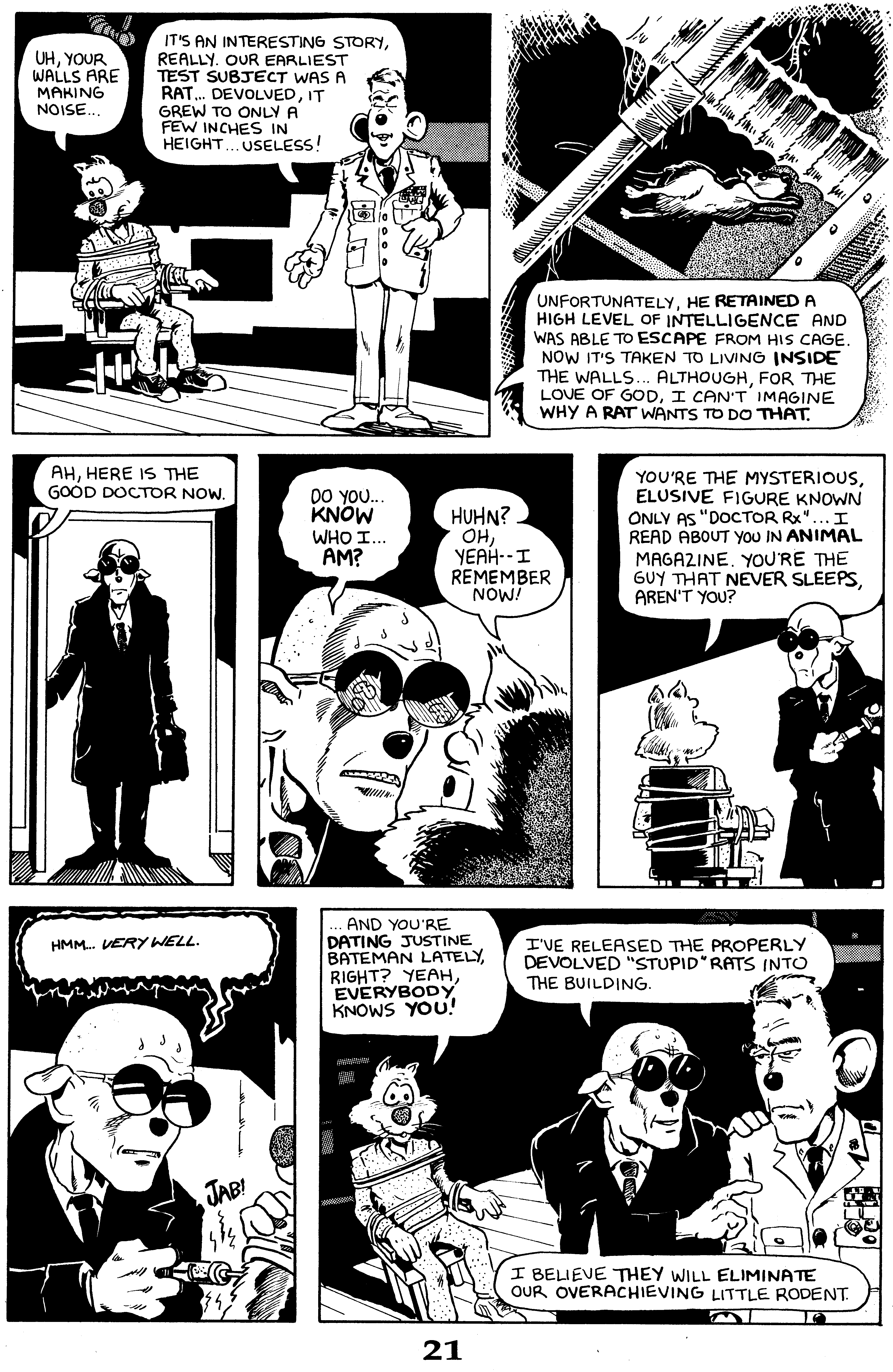 Read online Critters comic -  Issue #26 - 23