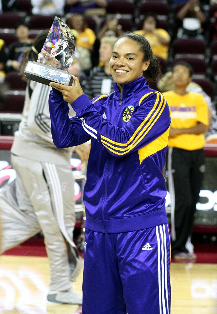 T.G. Sports Kristi Toliver Wins the 2012 Most Improve Player of The