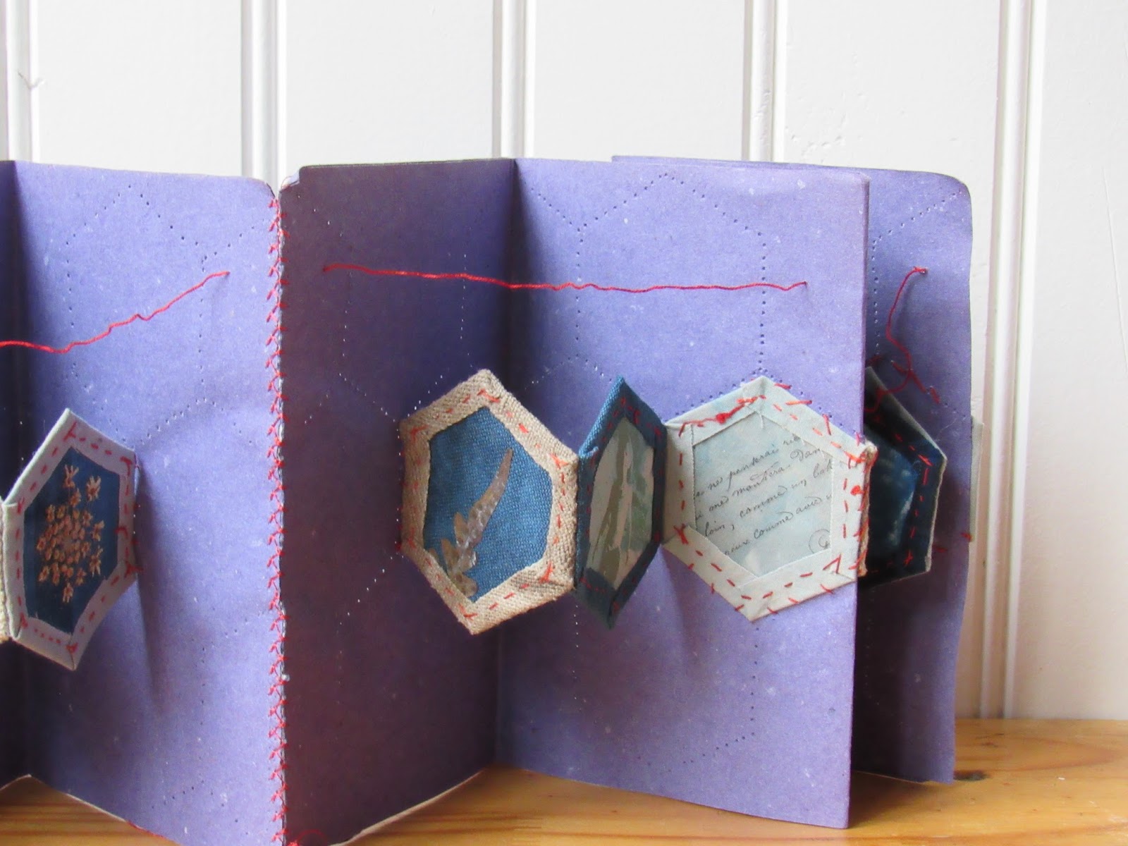 Bouts de chiffons.: Jardin de grand-mère, interprétation toute