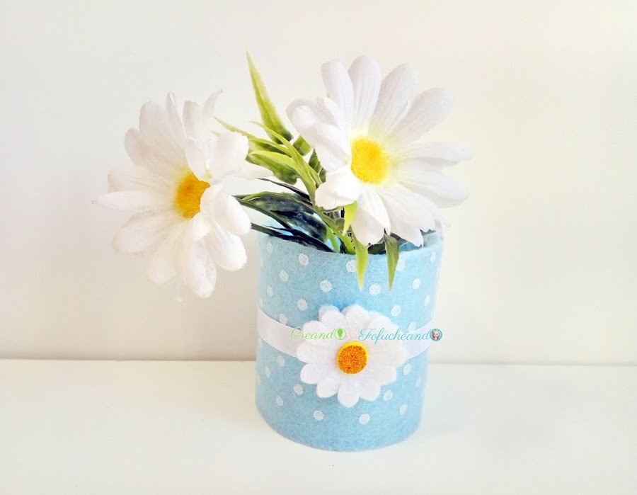 Florero-3-ideas-para-reciclar-y-decorar-latas-creandoyfofucheando