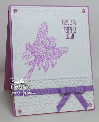ODBD "Lilac" and "Be Joyful" Designer Angie Crockett