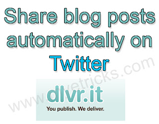 Share your blog posts automatically on Twitter and other social platforms