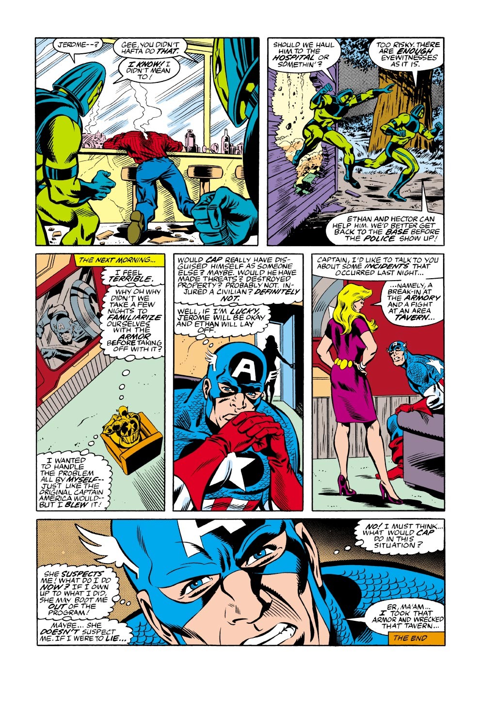 Read online Captain America (1968) comic -  Issue #334 - 23