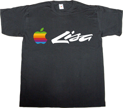 apple lisa retro vintage anniversary t-shirt ephemeral-t-shirts
