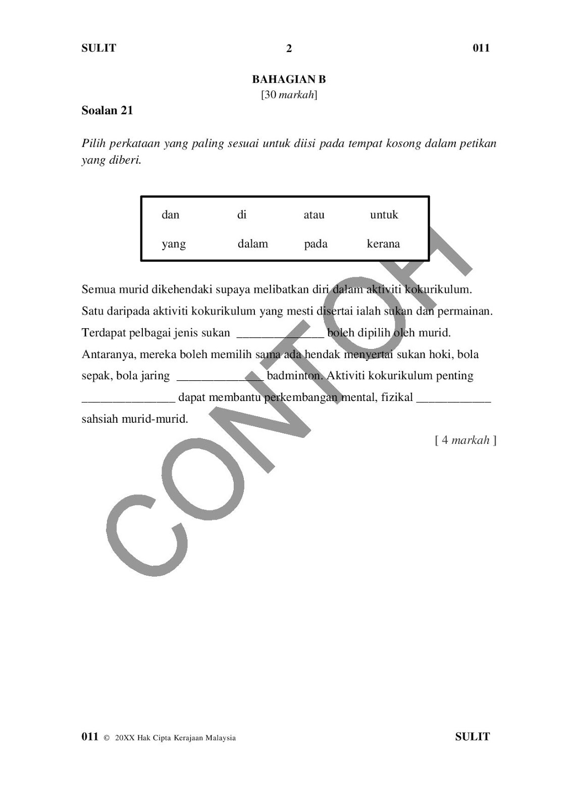 Soalan Matematik Upsr Kbat - Kuora 3