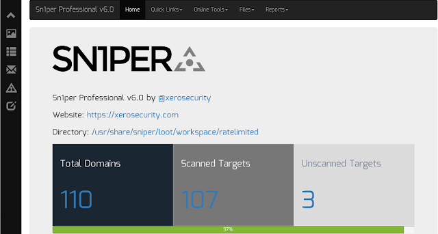 Sn1per v7.0 - Automated Pentest Framework For Offensive Secu -  vulnerability database