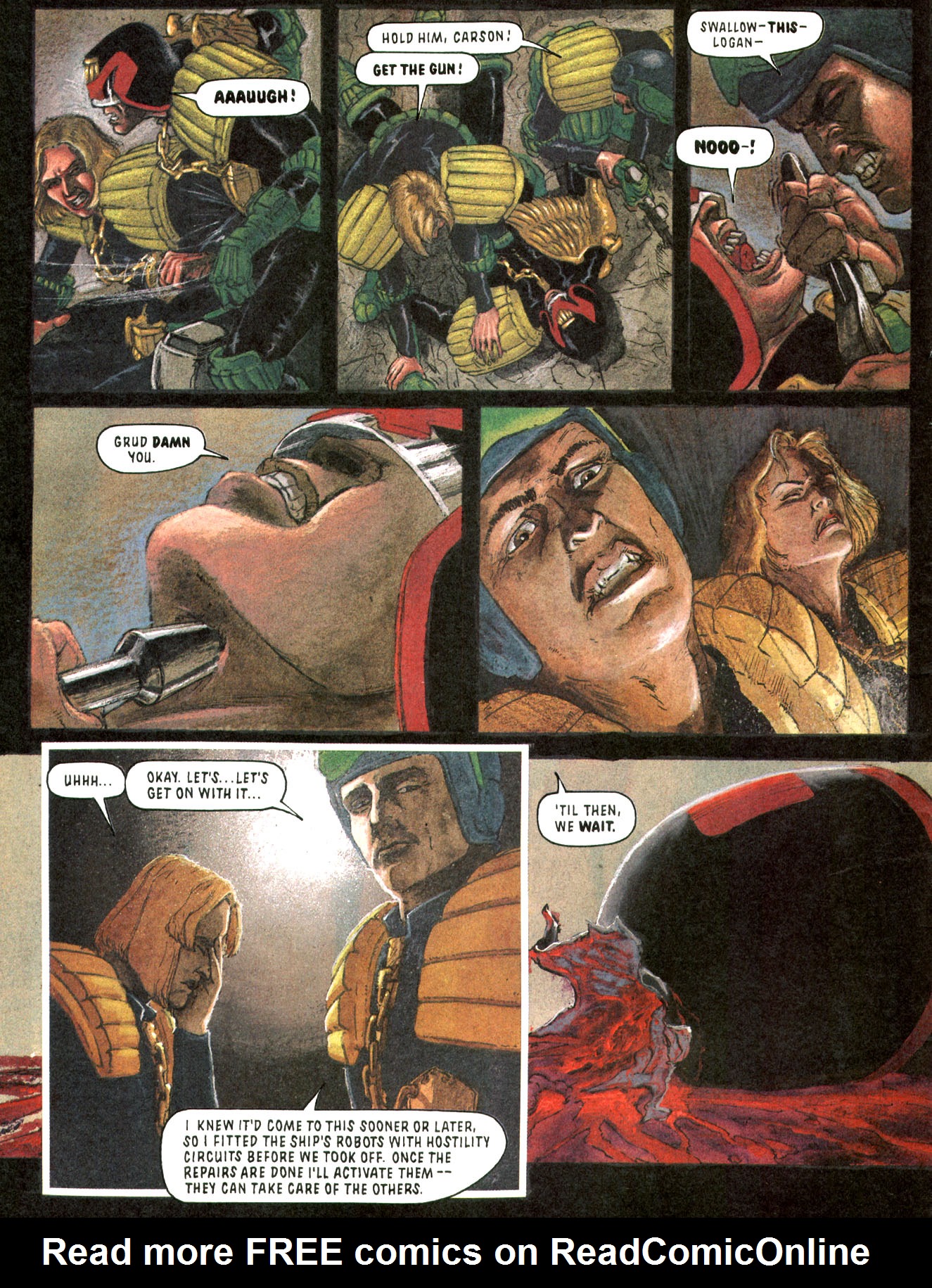 Read online Judge Dredd: The Complete Case Files comic -  Issue # TPB 16 (Part 2) - 223