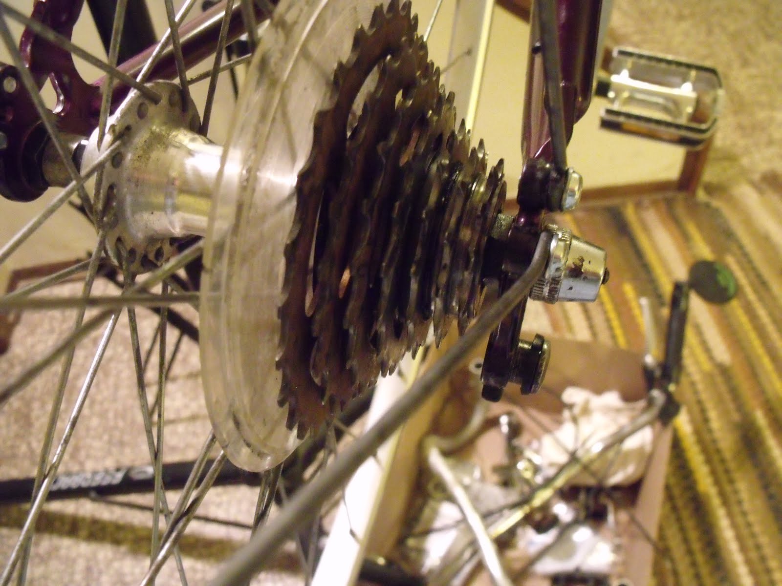 Hugh`s bicycle blog: Trek Multi Track 700 / Winter Commuter Part 1