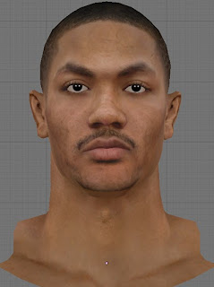 NBA 2K13 Derrick Rose Cyberface Mod