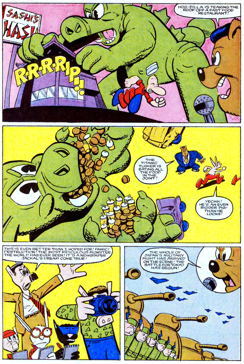 Read online Peter Porker, The Spectacular Spider-Ham comic -  Issue #8 - 11