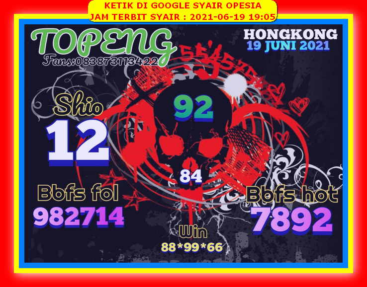 Syair Hk Malam Ini Sabtu 19 Juni 2021 Opesia Official Syair Hk Malam Ini Sabtu 19 Juni 2021 Opesia Official