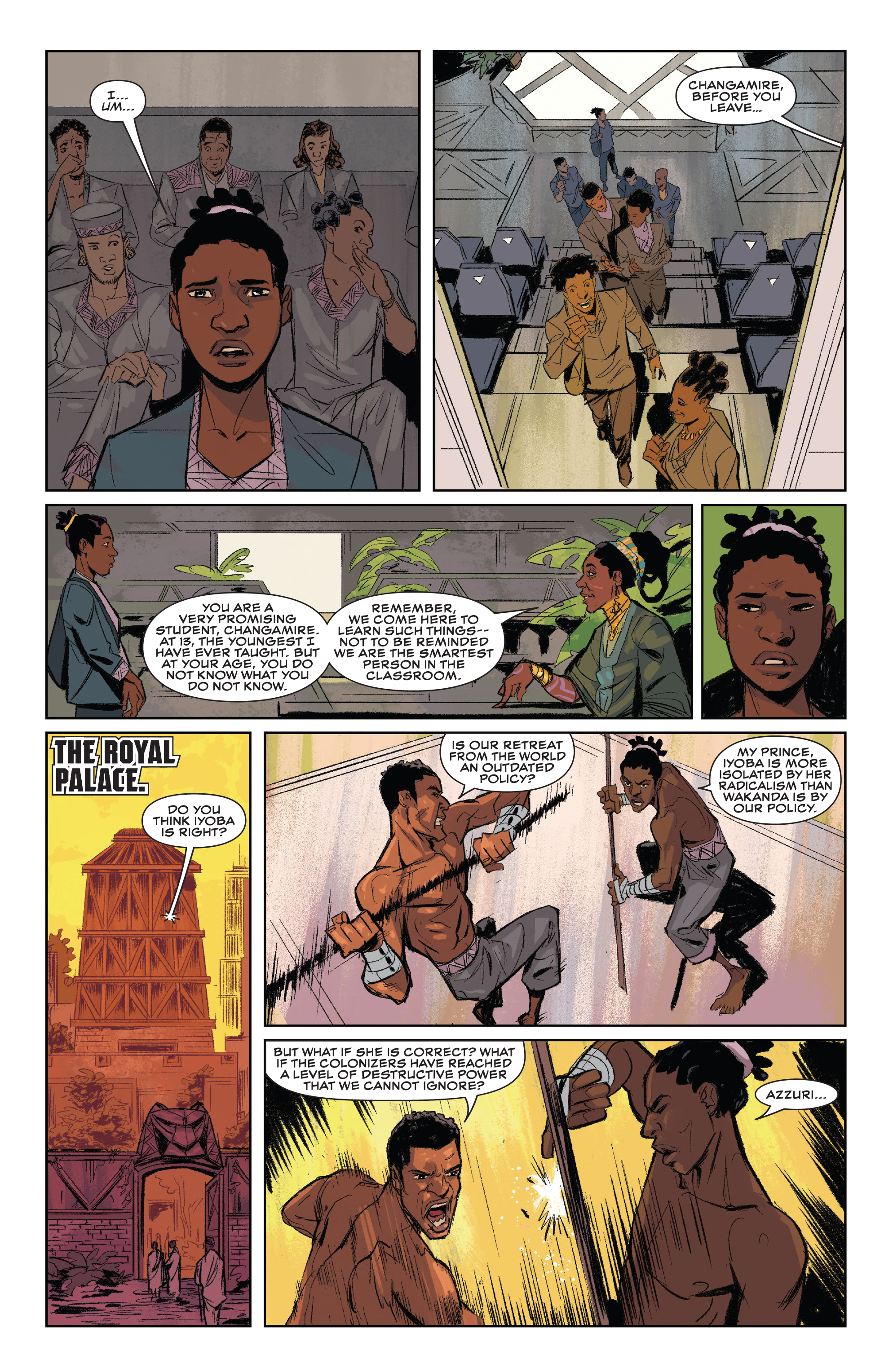 Read online Marvel's Voices: Wakanda Forever comic -  Issue #1 - 16