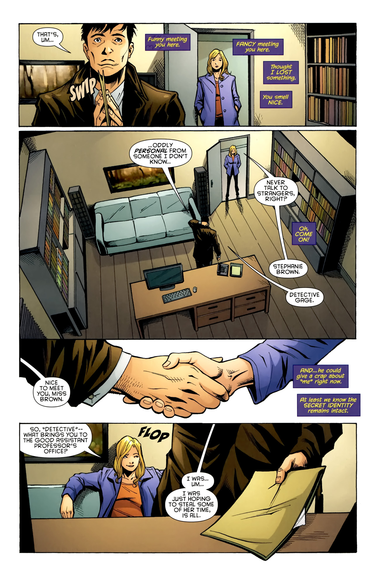 Read online Batgirl (2009) comic -  Issue #10 - 10
