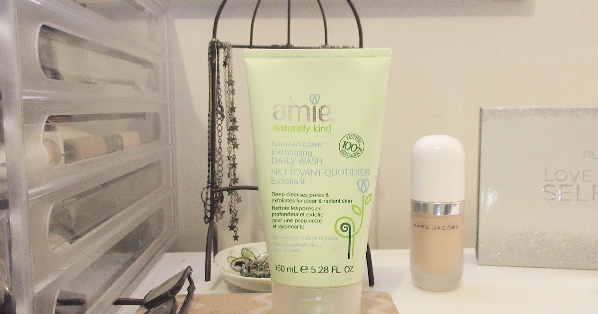 amie exfoliating face wash