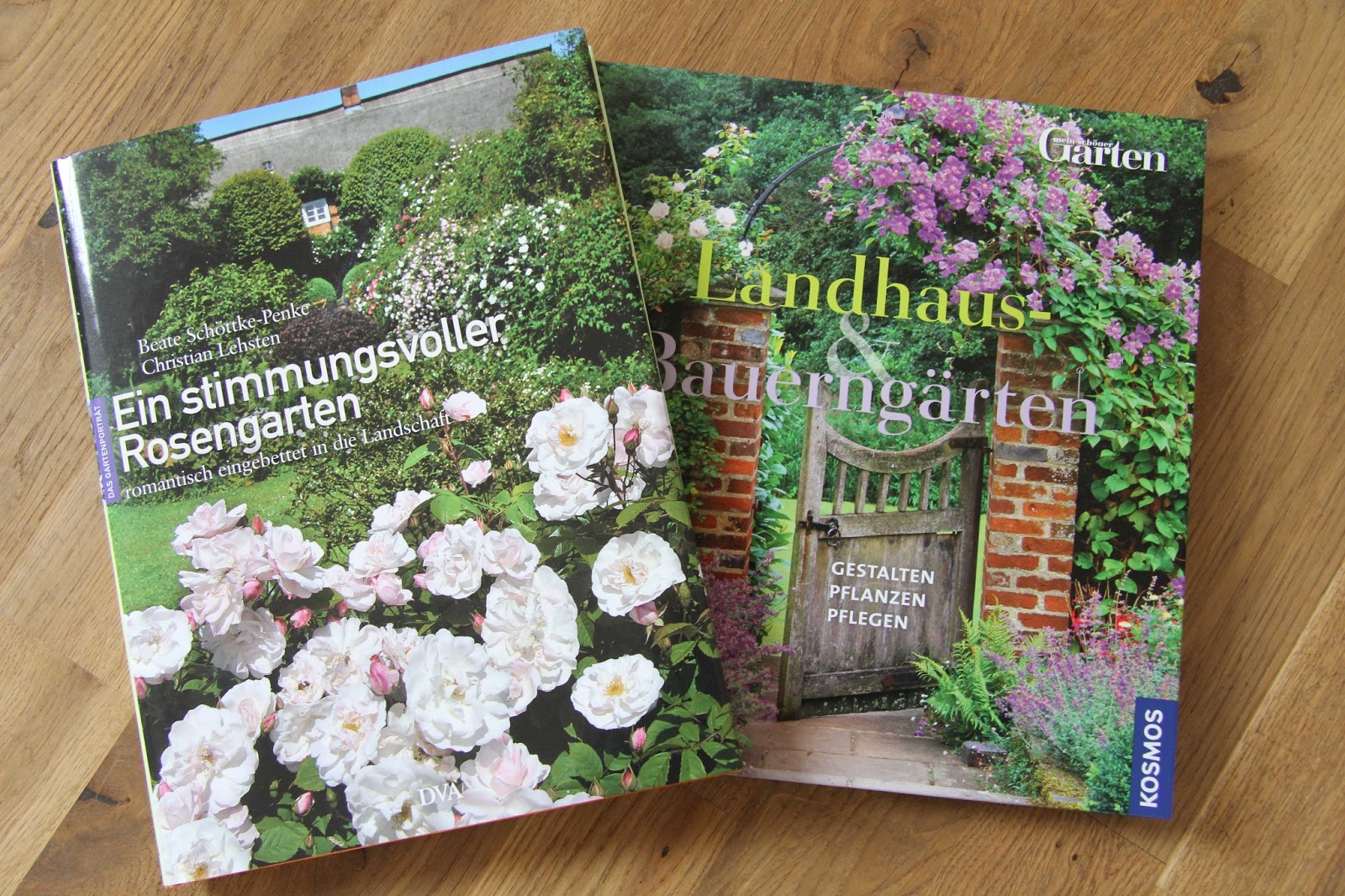 HaseundFlo Buchvorstellung Gartenbücher und Einblicke in unseren Garten