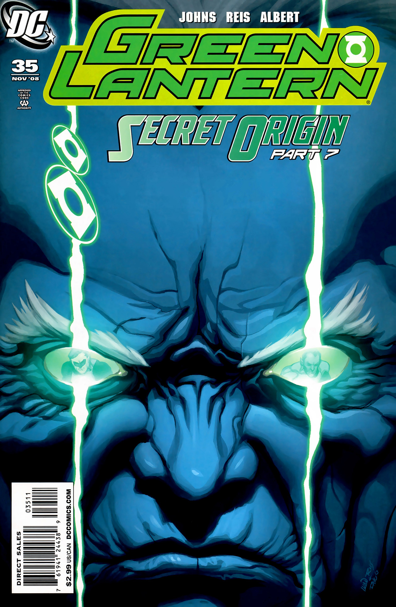 Read online Green Lantern (2005) comic -  Issue #35 - 1