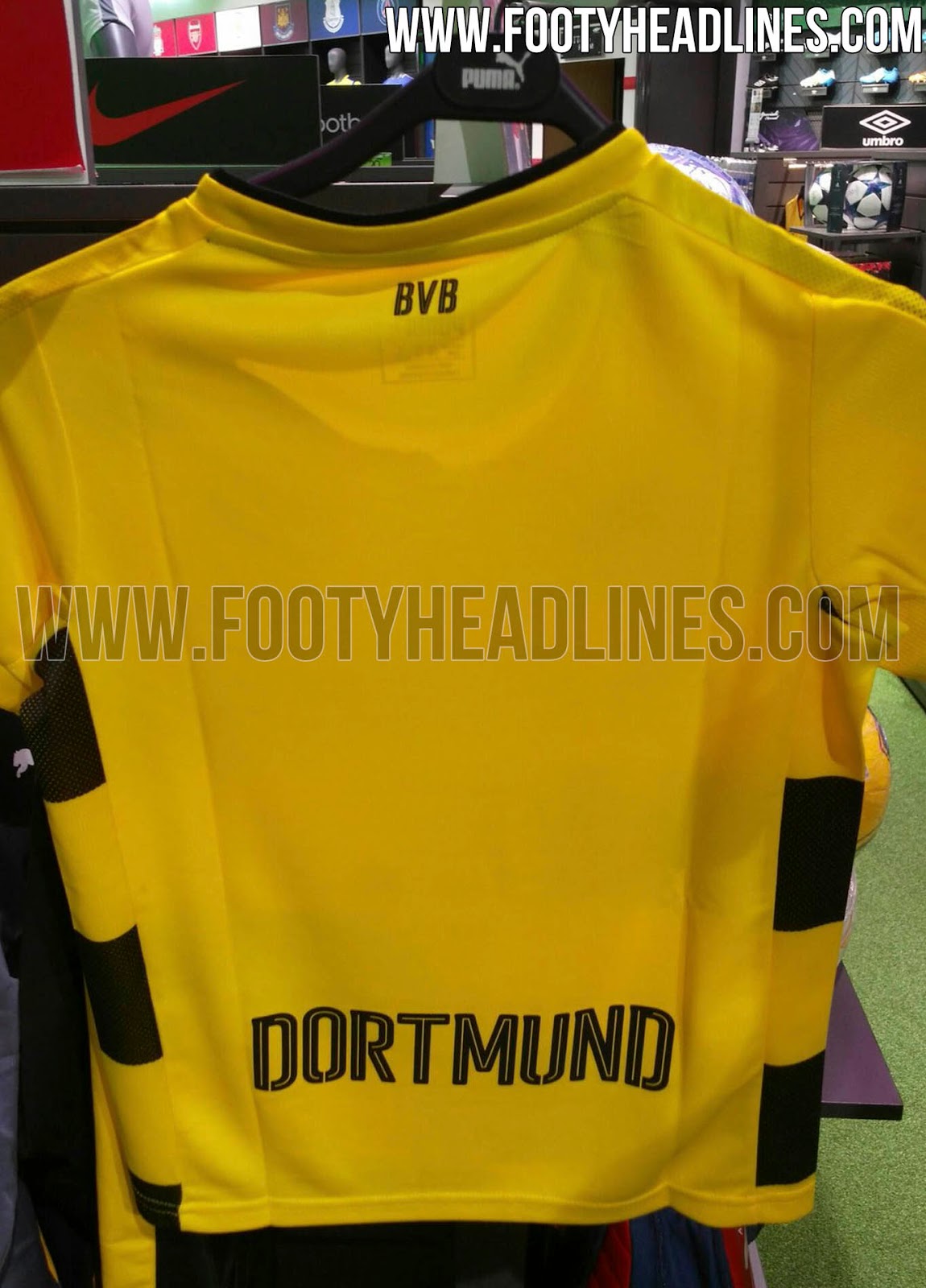 Borussia Dortmund 17-18 Home Kit Released