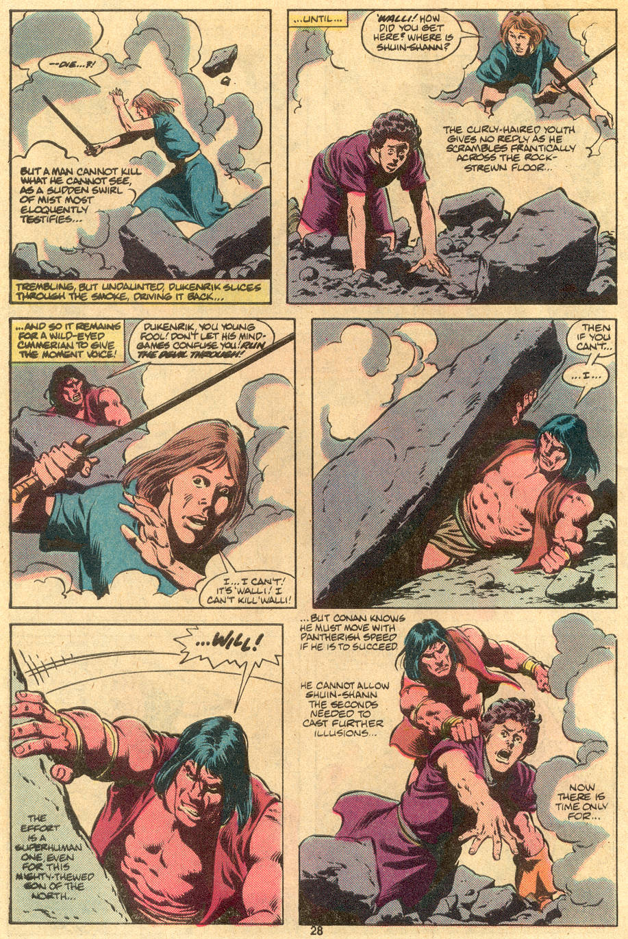 Read online Conan the Barbarian (1970) comic -  Issue #122 - 22