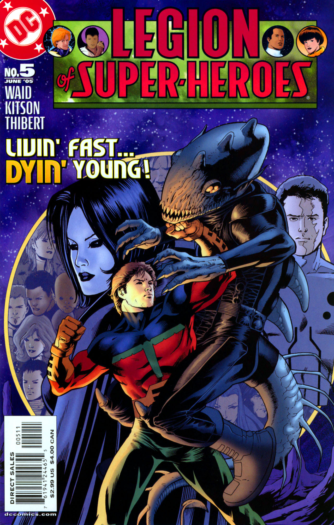 Read online Legion of Super-Heroes (2005) comic -  Issue #5 - 1