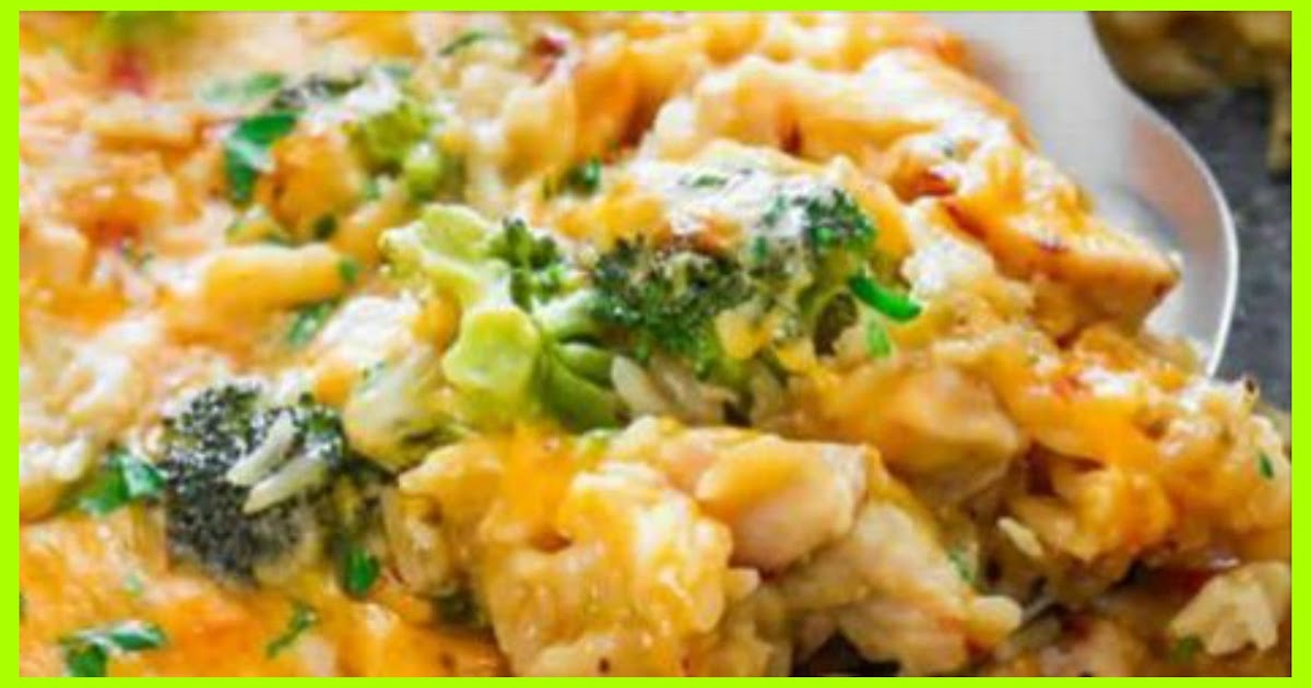 weight watchers recipes: Cheesy Chicken Broccoli and Cauliflower Rice ...
