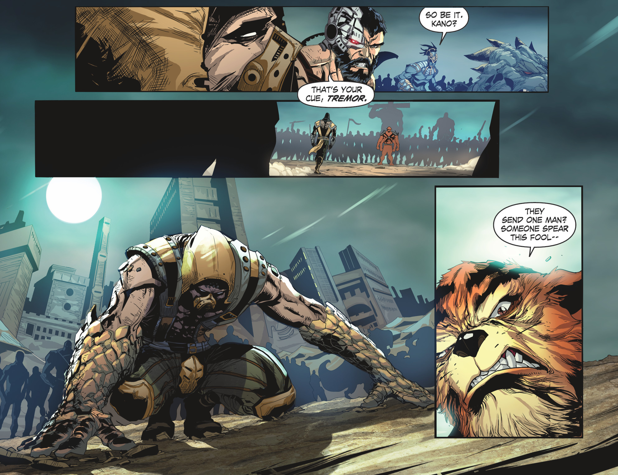 Read online Mortal Kombat X [I] comic -  Issue #20 - 17