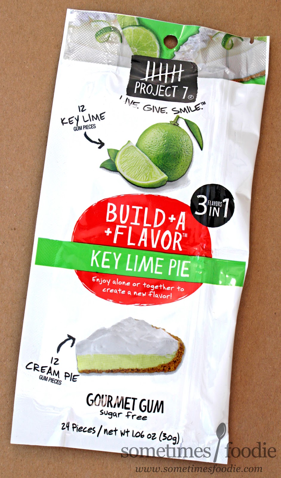 Sometimes Foodie Project 7 Key Lime Pie Build+A+Flavor Gum Target
