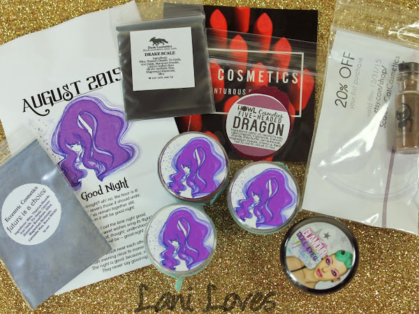 Innocent + Twisted Alchemy August 2015 I+T Alchemists Subscription Swatches & Review