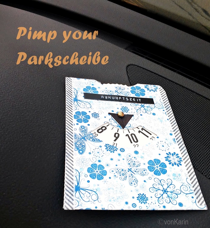 DIY: Pimp your Parkscheibe _ ein Papier Upcycling