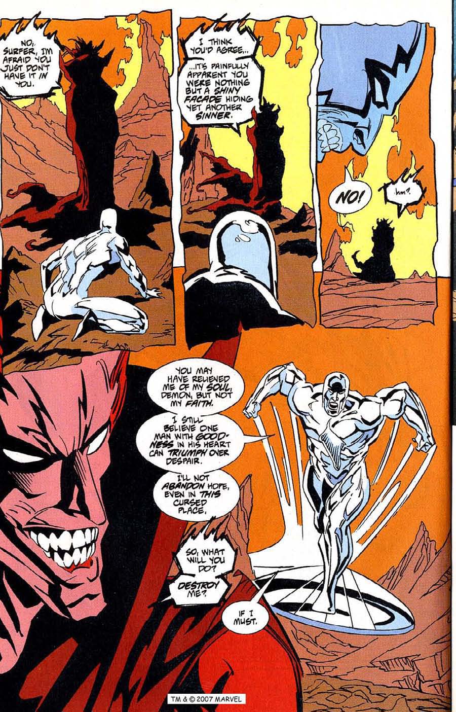 Read online Silver Surfer (1987) comic - Issue #100 - 34