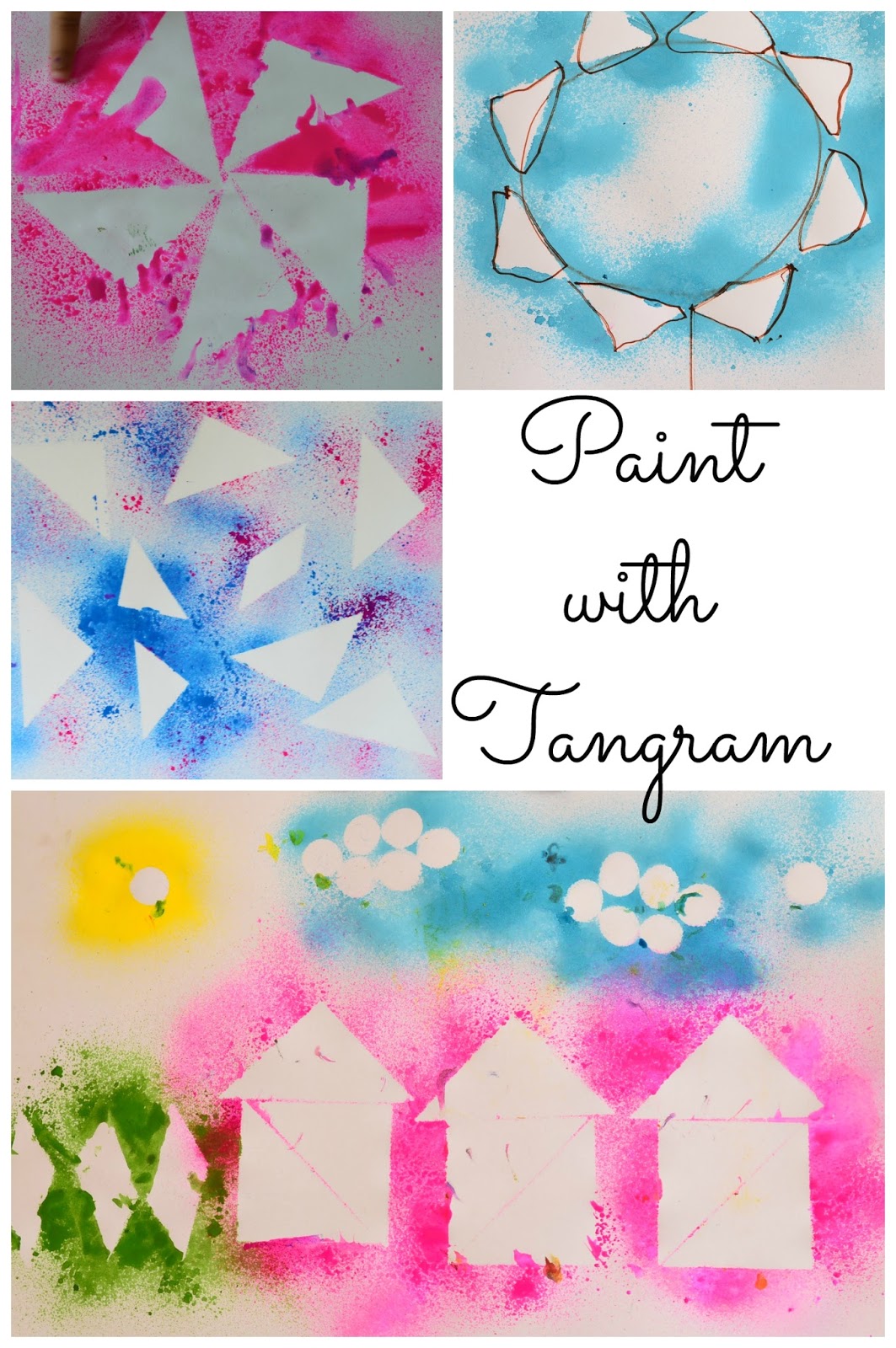 The Practical Mom: Paint with Tangram