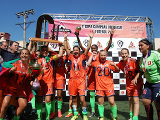 Universidade Portoalegrense Campeã da Copa dos Campeões Feminina de Futebol Society de 2016
