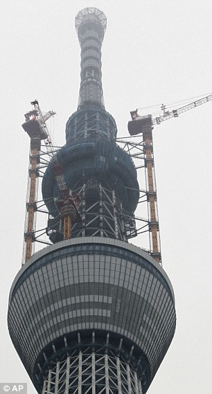 Tokyo Sky Tree-tower Worlds tallest free-standing-broadcast-structure