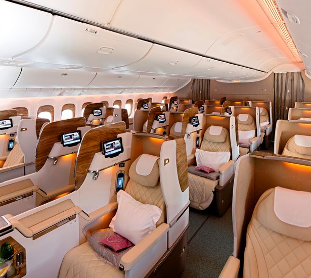 Inside Emirates new First Class suites with 'zero gravity' seats Grabey